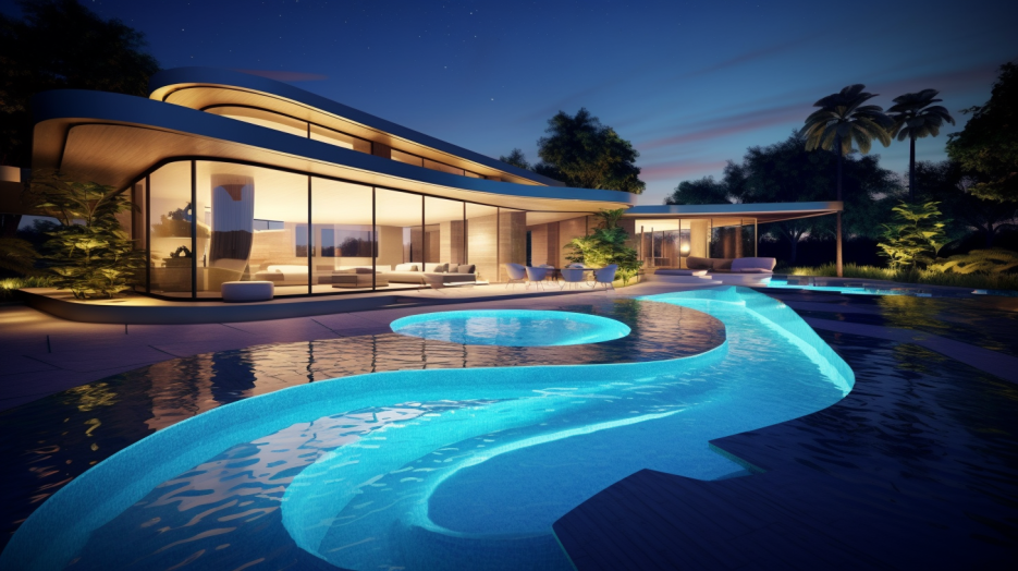 modern residential pool designs