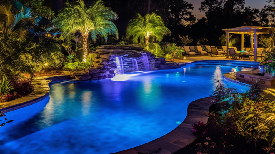 pool light effects