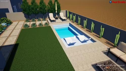 pool plans 3d