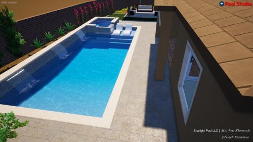 pool architecture 3d